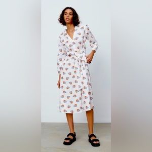 ✨New✨ Zara Poplin Midi Dress